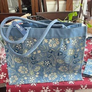 Two's Company Floral Tote Set - NWT